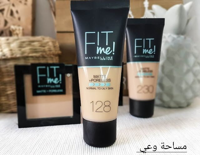 درجات الفاونديشن فيت مي للبشرة