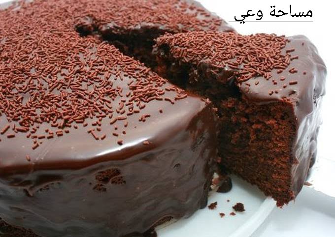 طريقة عمل الكيكة بالكاكاو