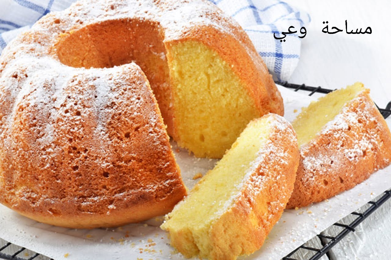 طريقة عمل كيكة بدون بيض