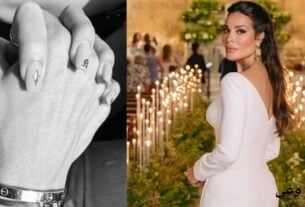 خطوبة نادين نجيم